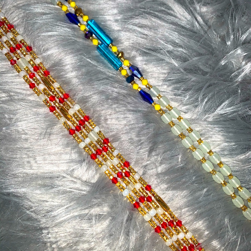 WAIST BEADS🚨GLOW IN THE DARK